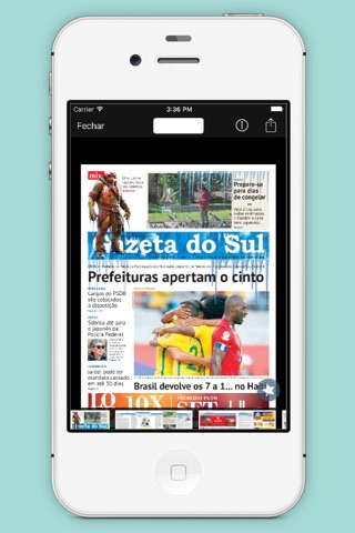 Gazeta do Sul Digital - Santa Cruz screenshot 4