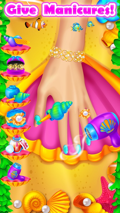 Mermaid Beauty Salon - Makeup & Makeover Kids Game screenshot-4