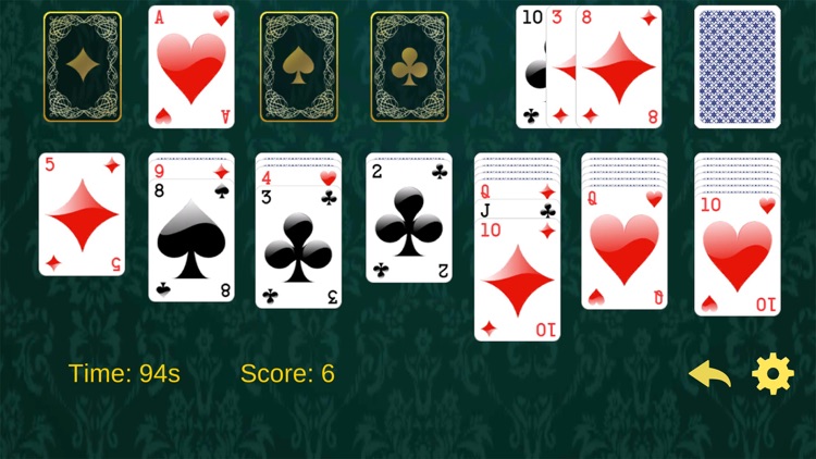 Solitaire Euchre card game - The retro classic style with 52 cards screenshot-4