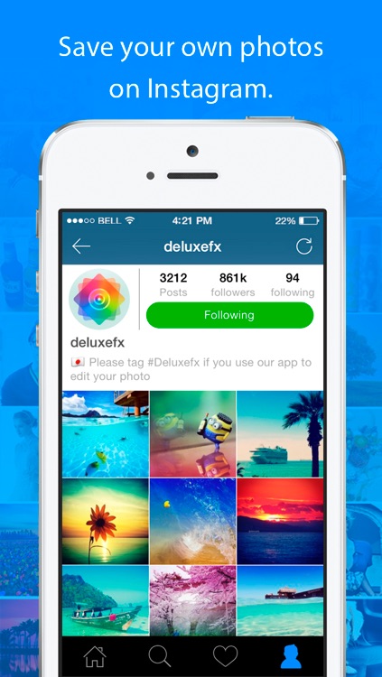 InstaSave - Regram and Repost for Instagram: Download your own Videos & Photos Free