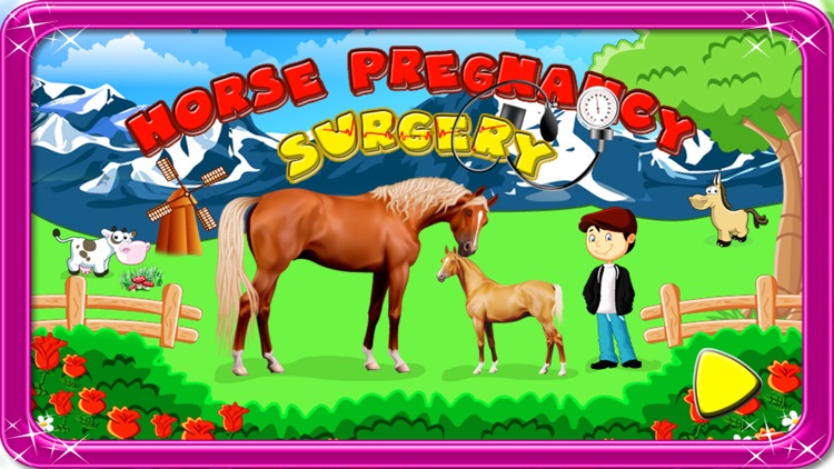 Horse Pregnancy Surgery – Pet vet doctor & hospital simulator game for kids