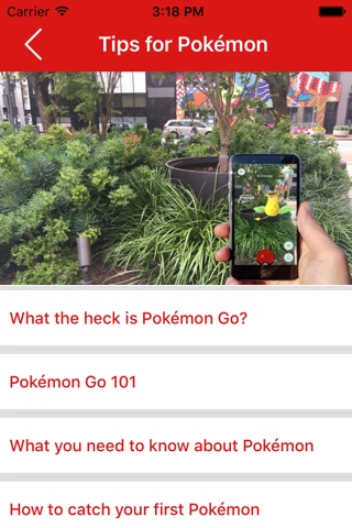 Tips For Pokemon Go 2016 screenshot 2