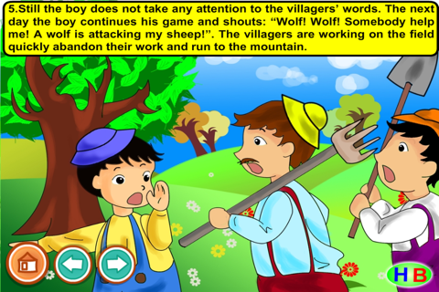 The Shepherd Boy (games and story for kids) screenshot 4
