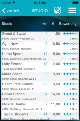 MyBestGym screenshot 2