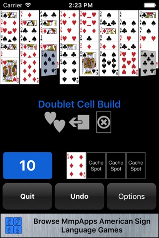 Doublet Cell Solitaire screenshot 3