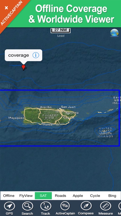 Porto Rico & Navassa Island GPS charts Navigator screenshot-4