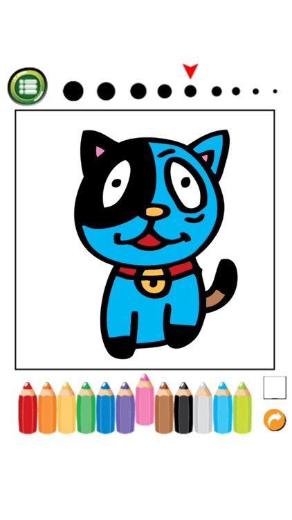 Hand Draw Cat Lover Coloring Book