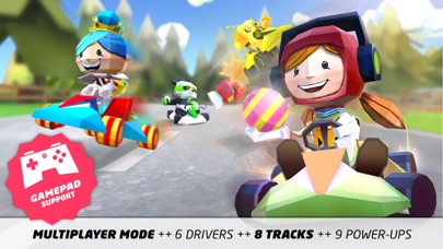 Screenshot from KING OF KARTS: Single- & Multiplayer Battles.