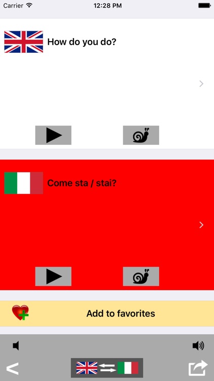 English / Italian Talking Phrasebook Translator Dictionary - Multiphrasebook