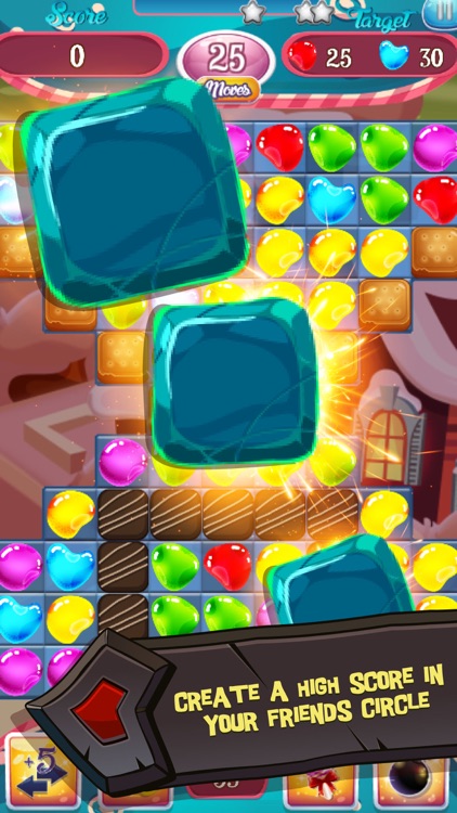 Sweet War Match 3 Puzzle Game