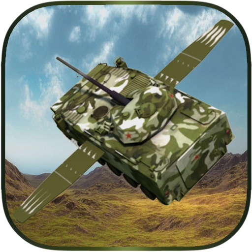 Russian Tank Flying Battle Sim iOS App