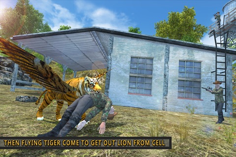 Flying Lion - Wild Simulator screenshot 3