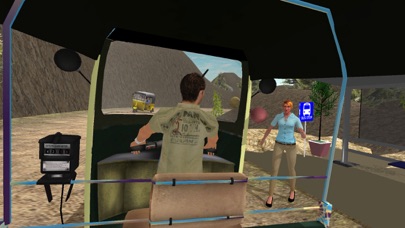 Off road tuk tuk auto rickshaw driving 3D simulator free 2016 - Take tourists to their destinations through hilly tracks 1.0.2 IOS -