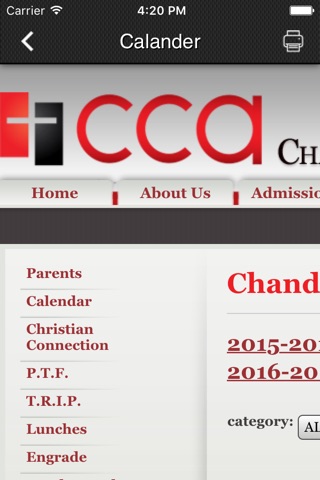 Chandler Christian Academy screenshot 2