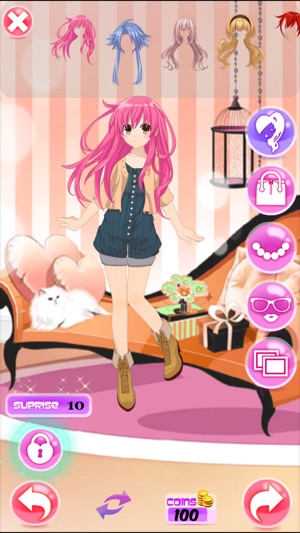 Anime Girl Fashion Story: Dress-up Studio(圖1)-速報App