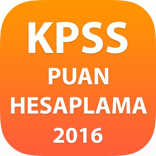 KPSS Puan Hesaplama 2016 icon