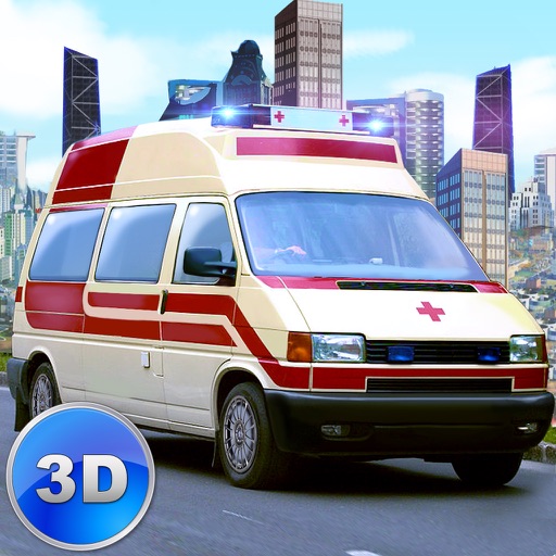 Ambulance Driving Simulator 3D Full icon