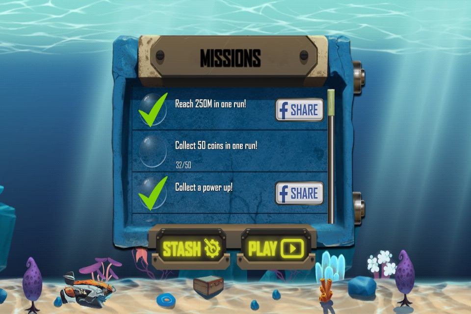 Bubble Head: Submarine Exploration screenshot 2