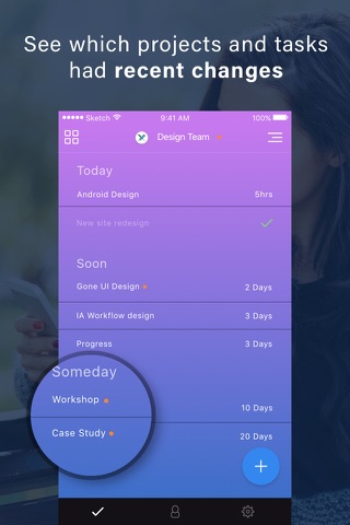 Gone Tasks - Free To Do List Project Manager & Daily Team Task Productivity Planner screenshot 3