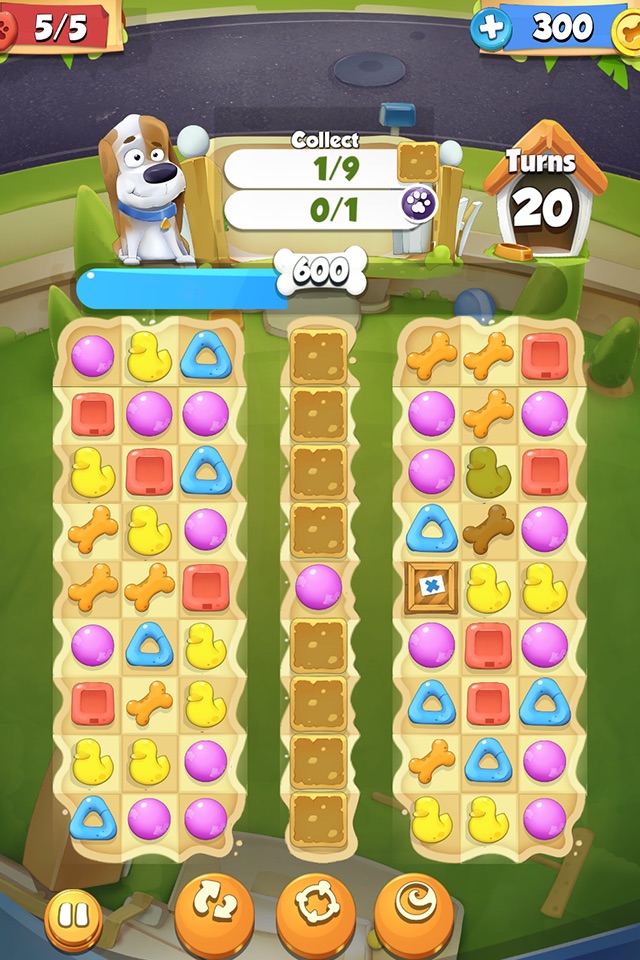 Cute Pet Match 3 Games Puzzle-Matching Jewels Saga screenshot 3