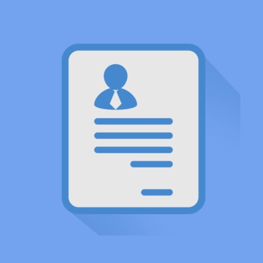 Mobile Resume Icon