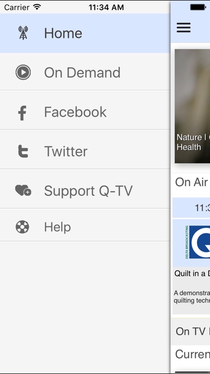 Delta Broadcasting App