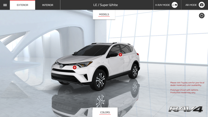 RAV4 Virtual Experience