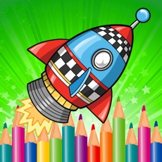 Activities of World Rocket Coloring Book for Kids Game Free