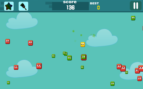 Smashy Block-don't stop moving & eat every green block& smash the biggest one screenshot 3