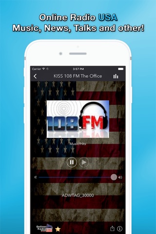 Online Radio USA - The best American stations for free & Music Talks News are there! screenshot 3