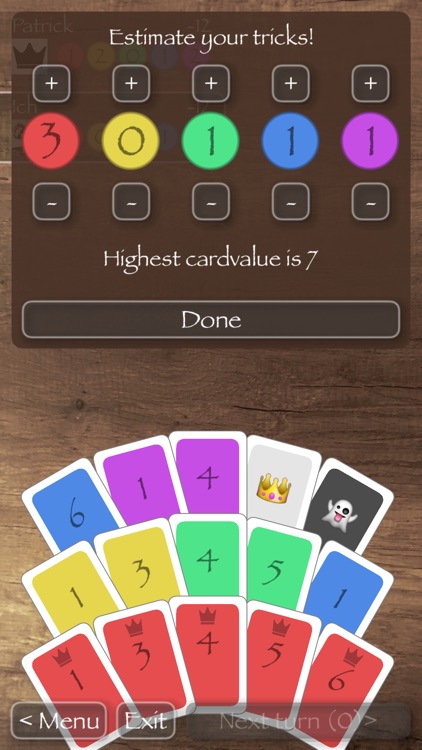 Prognose tricktaking cardgame screenshot-3