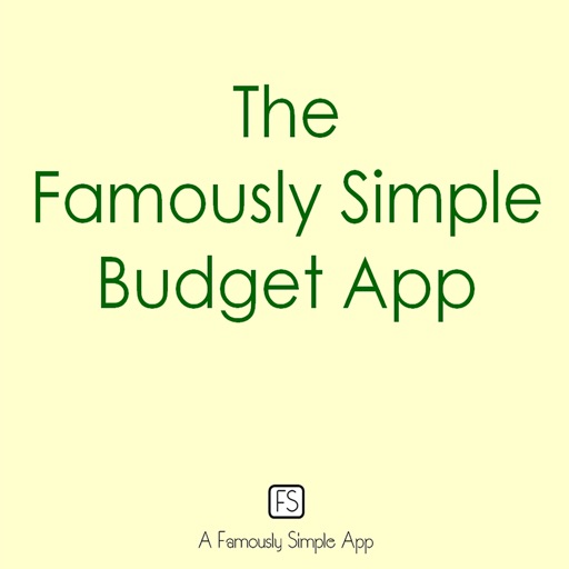 Famously Simple Budget App