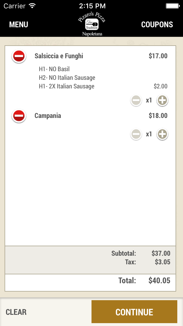 Pizaro’s Pizza Napoletana