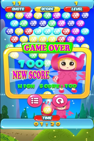 bubble shooter peppa pink pop screenshot 3