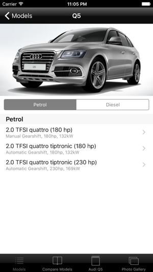 Specs for Audi Q5 2015 edition(圖2)-速報App