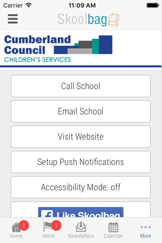 Cumberland Council Children's Services - Skoolbag screenshot 4
