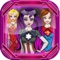 Super Hero Fashion Girl Dress Up – After Salon Makeover Games for Free