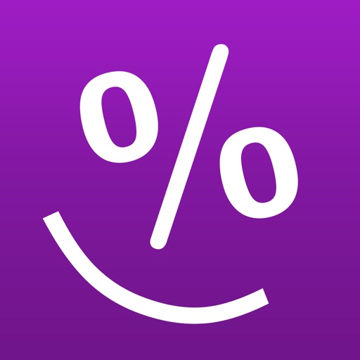 Smart Percentage Calculator iOS App