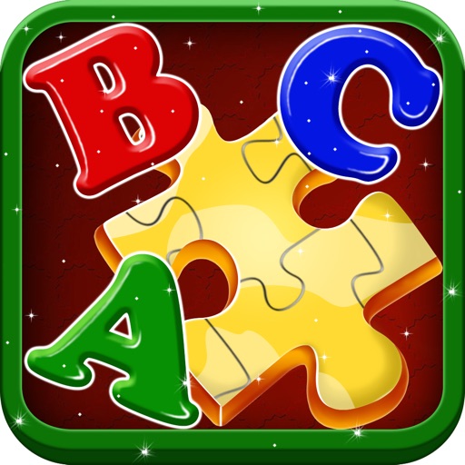 Learn ABC Kids Jigsaw Puzzle Icon