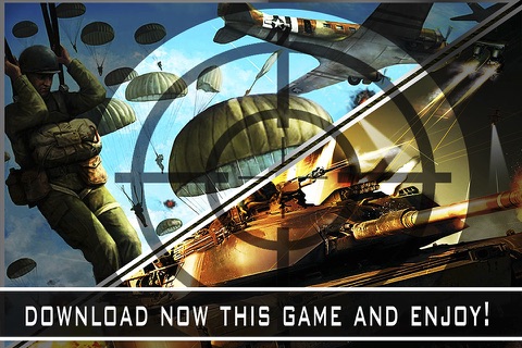 Fury Of Paratrooper Shooter Pro : American Army Cold War Battlefront Of Tanks And Parashooters screenshot 3