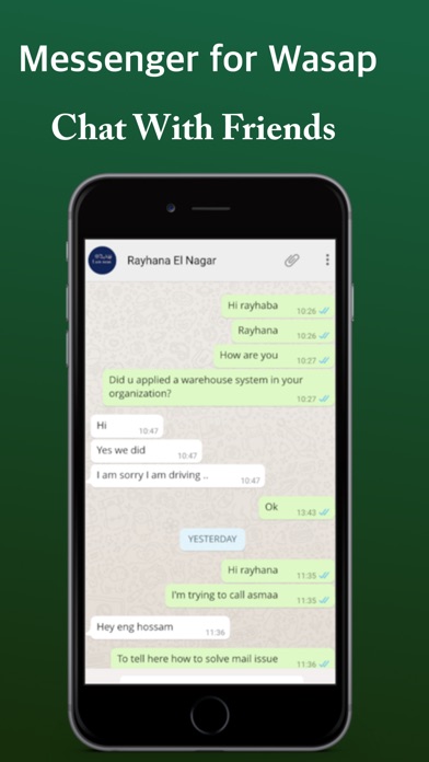 Messenger For Whatsapp Web for iPad & iPhone Pro Screenshot 1