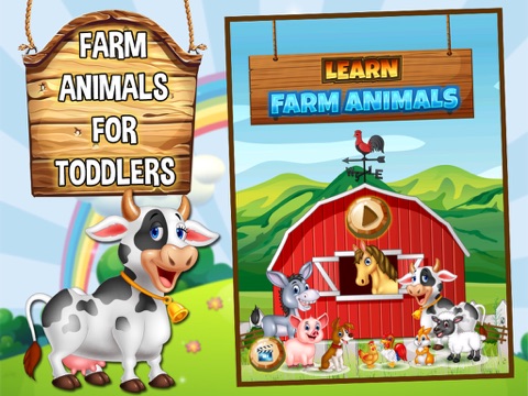 Скриншот из Learn Farm Animals For Kids - Animals Farm For Kids!