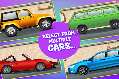 Car Wash Salon - Free Kids Game screenshot 2