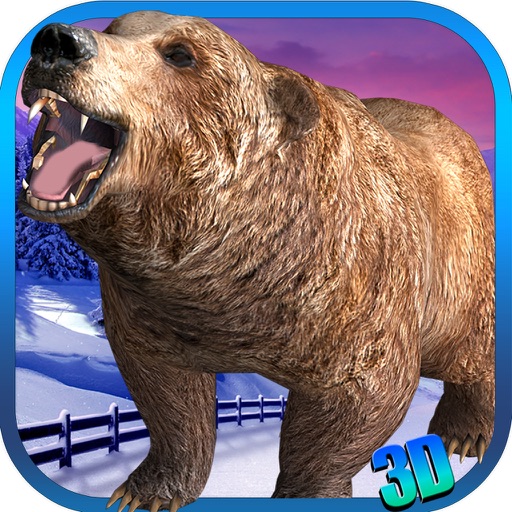 Bear Attack Simulator 3D - Real Wild Animal Rampage and Hunting Adventure in Snowfall Valley iOS App