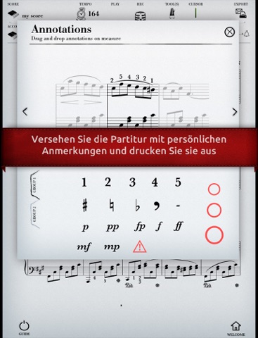 Play Mendelssohn – Venetianisches Gondellied (partition interactive pour piano) screenshot 4
