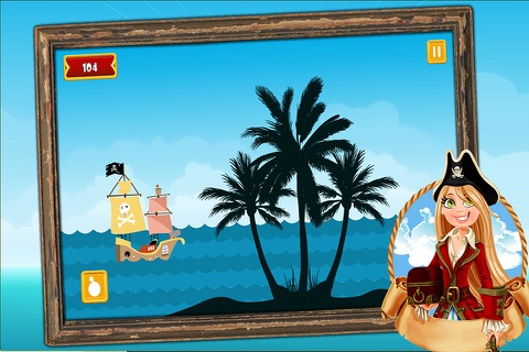 Caribbean Sea Pirates - A revenge battle for gold treasure screenshot 2
