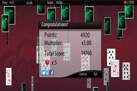 Standard Solitaire screenshot 3