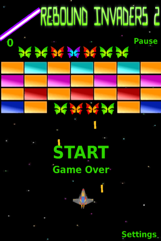 Rebound Invaders 2,  Breakout - náhled