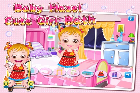 Baby Hazel Cute Girl Bath screenshot 4
