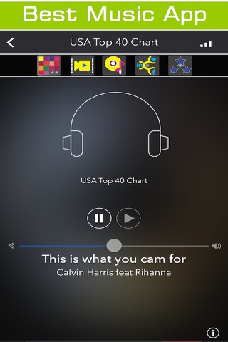 Free music player - Stream the top country , Bollywood , classic rock , Hiphop and RNB songs from live radio stations screenshot 4
